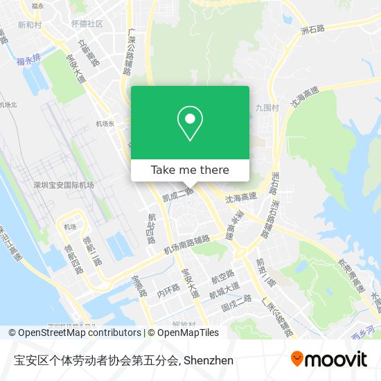 宝安区个体劳动者协会第五分会 map