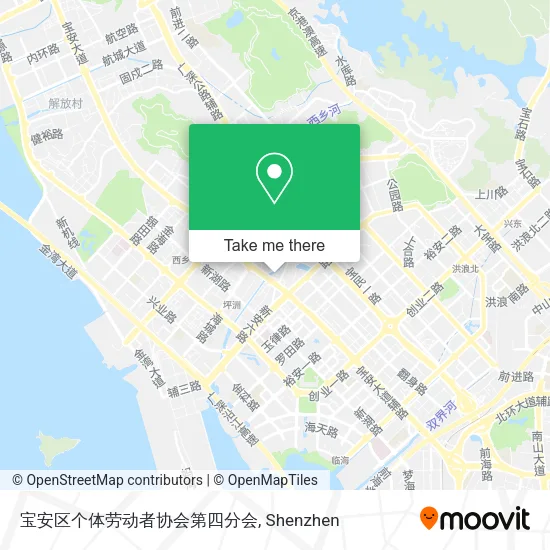 宝安区个体劳动者协会第四分会 map