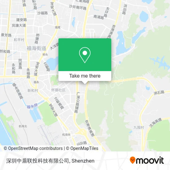 深圳中盾联投科技有限公司 map