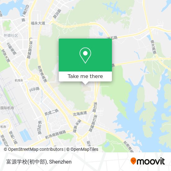 富源学校(初中部) map