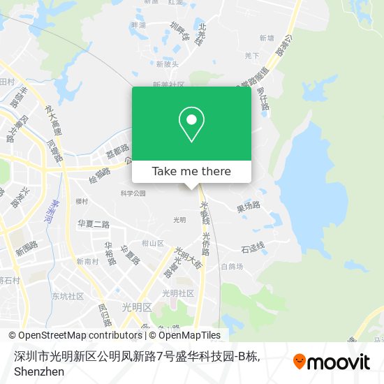 深圳市光明新区公明凤新路7号盛华科技园-B栋 map