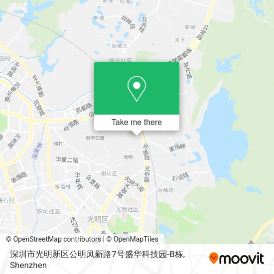 深圳市光明新区公明凤新路7号盛华科技园-B栋 map