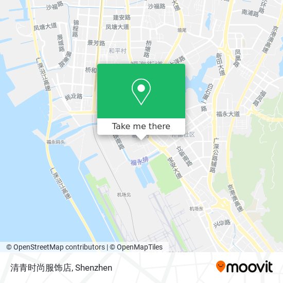 清青时尚服饰店 map