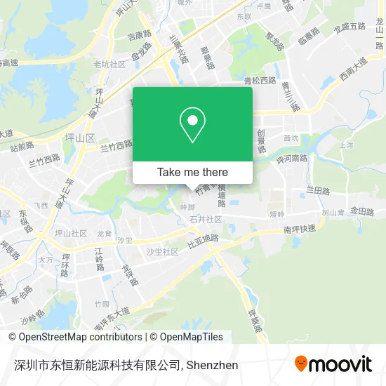 深圳市东恒新能源科技有限公司 map