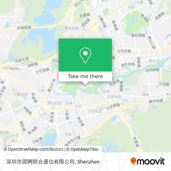 深圳市固网联合通信有限公司 map