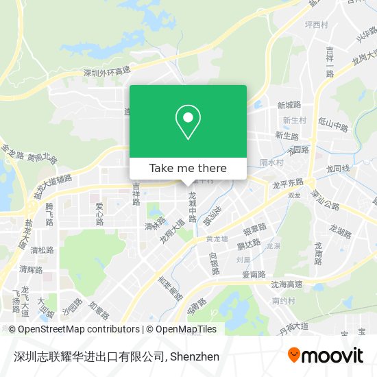 深圳志联耀华进出口有限公司 map