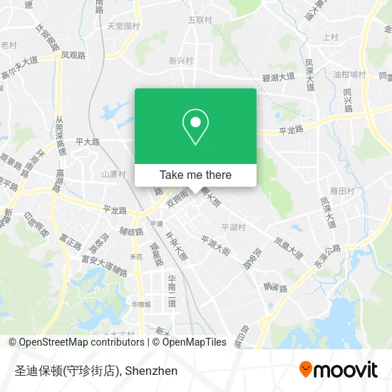 圣迪保顿(守珍街店) map