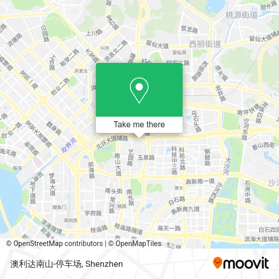 澳利达南山-停车场 map
