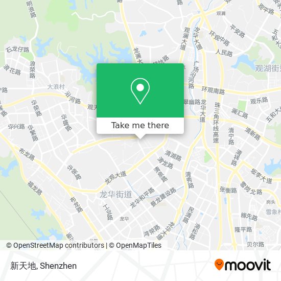 新天地 map