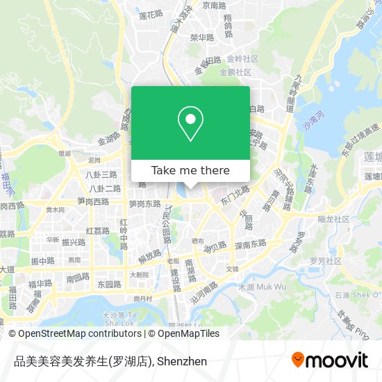品美美容美发养生(罗湖店) map