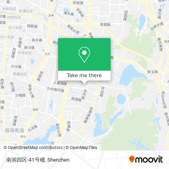 南洞四区-41号楼 map