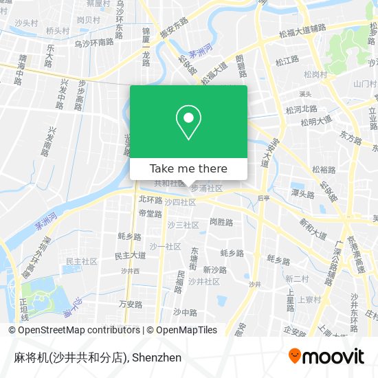 麻将机(沙井共和分店) map