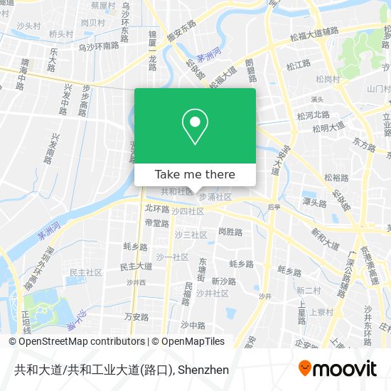 共和大道/共和工业大道(路口) map