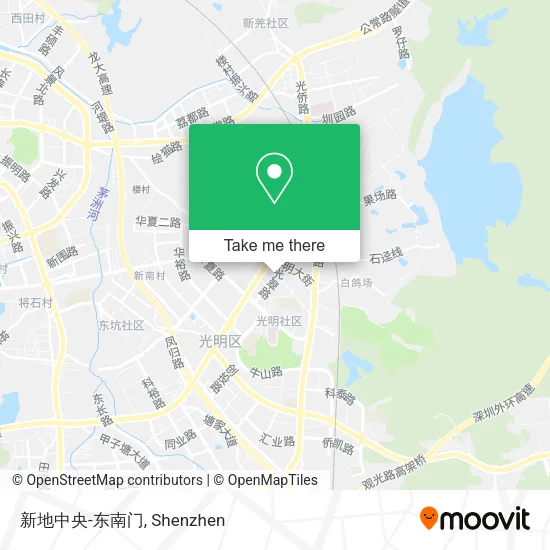 新地中央-东南门 map