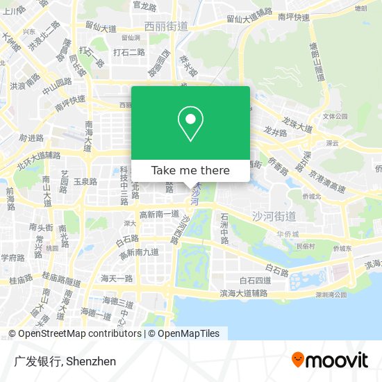 广发银行 map