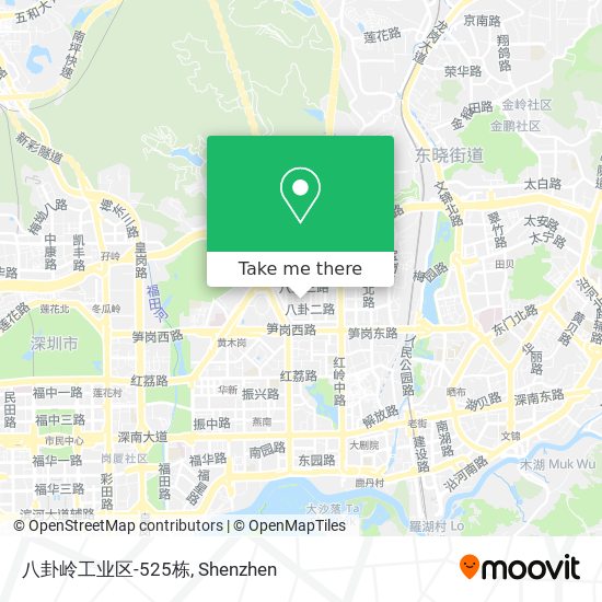 八卦岭工业区-525栋 map