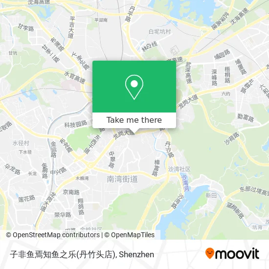 子非鱼焉知鱼之乐(丹竹头店) map