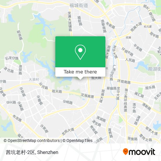 茜坑老村-2区 map