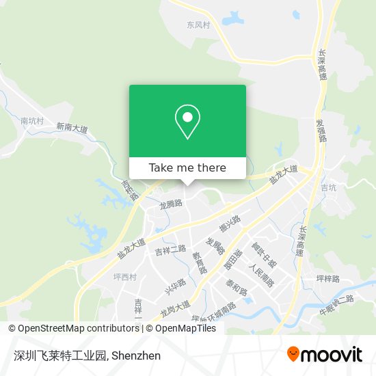 深圳飞莱特工业园 map