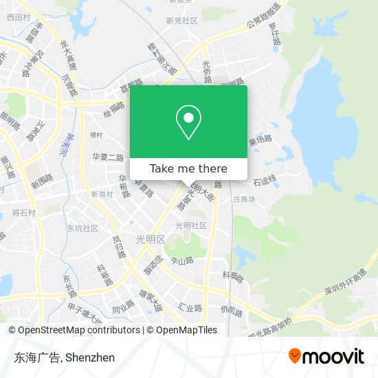 东海广告 map
