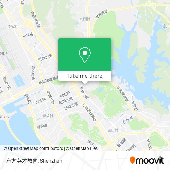 东方英才教育 map