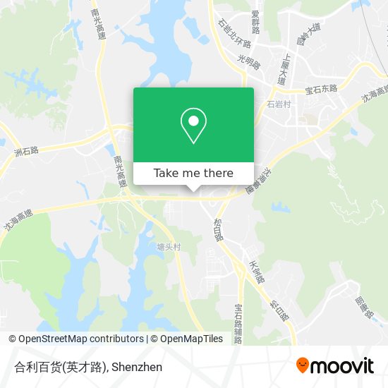 合利百货(英才路) map