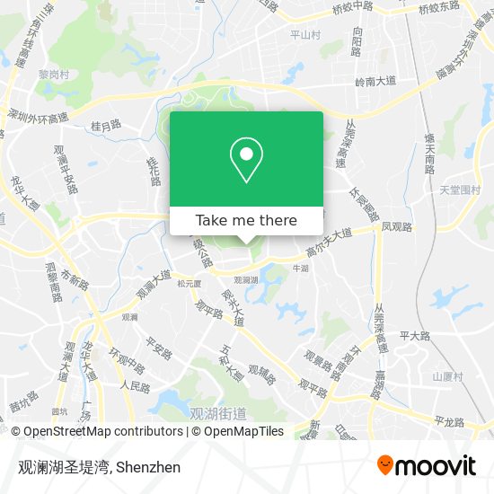 观澜湖圣堤湾 map
