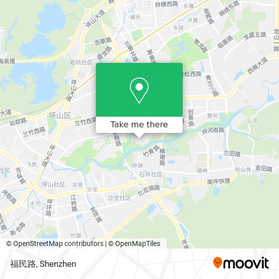 福民路 map