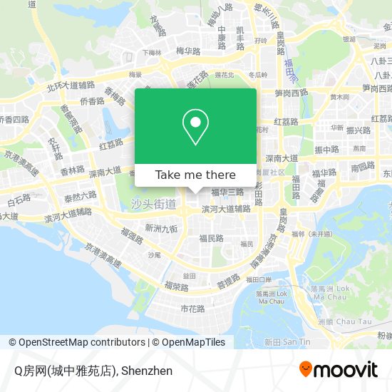 Q房网(城中雅苑店) map