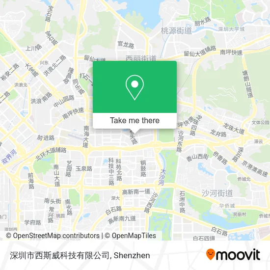 深圳市西斯威科技有限公司 map