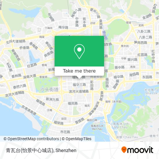青瓦台(怡景中心城店) map