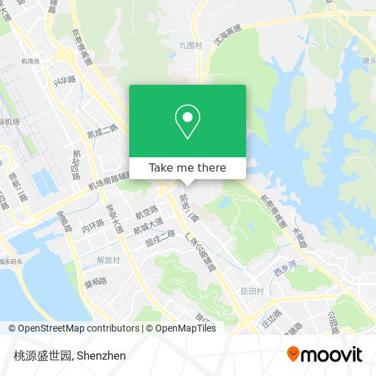 桃源盛世园 map