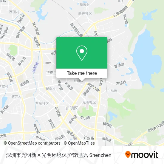深圳市光明新区光明环境保护管理所 map