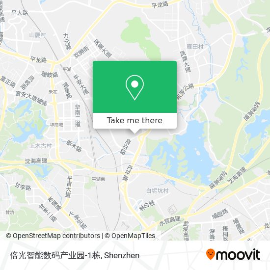 倍光智能数码产业园-1栋 map