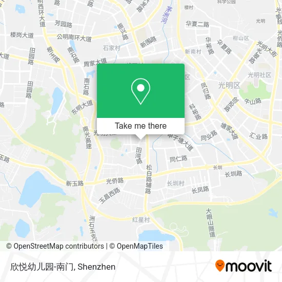 欣悦幼儿园-南门 map