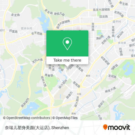 奈瑞儿塑身美颜(大运店) map