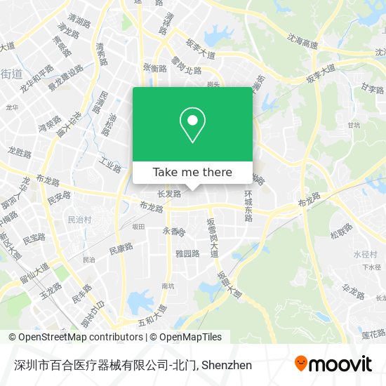 深圳市百合医疗器械有限公司-北门 map