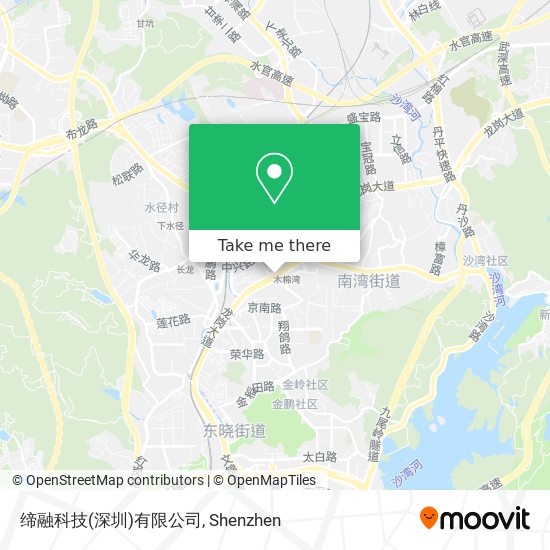 缔融科技(深圳)有限公司 map