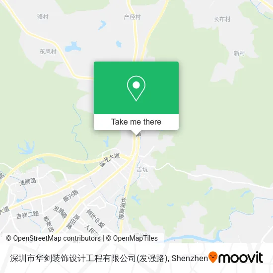 深圳市华剑装饰设计工程有限公司(发强路) map