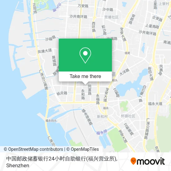 中国邮政储蓄银行24小时自助银行(福兴营业所) map