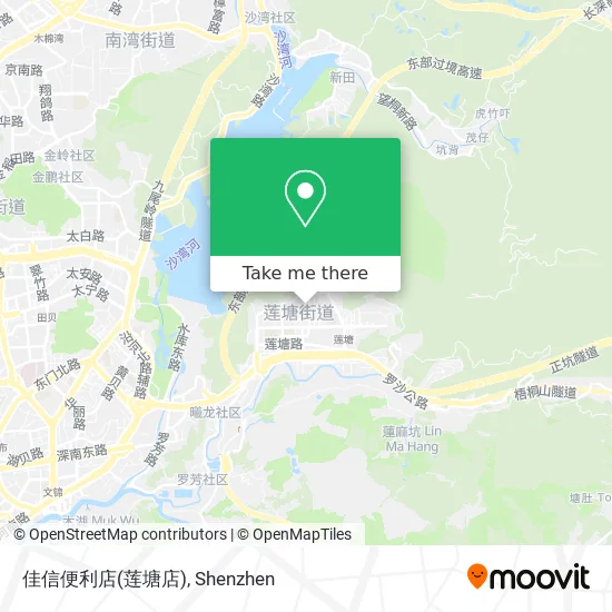 佳信便利店(莲塘店) map