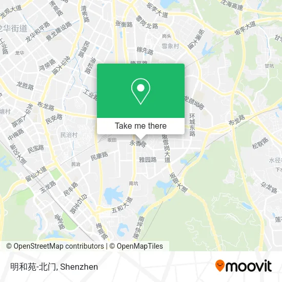 明和苑-北门 map