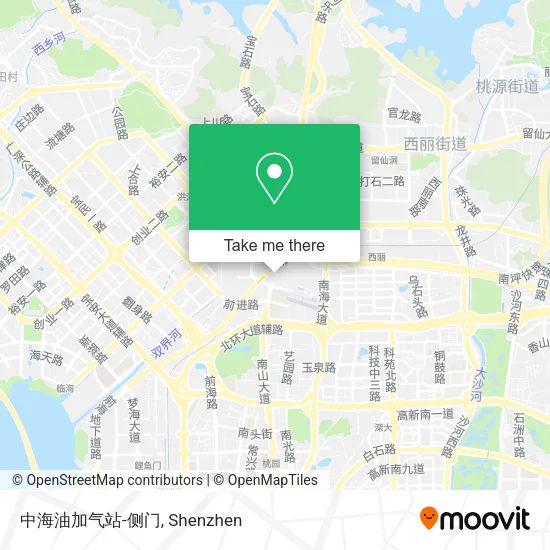 中海油加气站-侧门 map