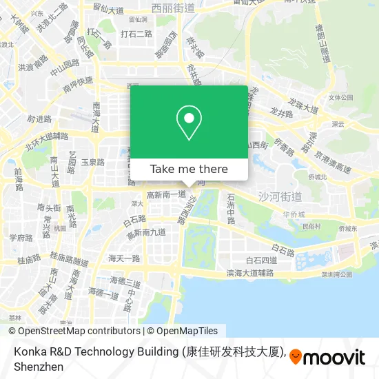 Konka R&D Technology Building (康佳研发科技大厦) map