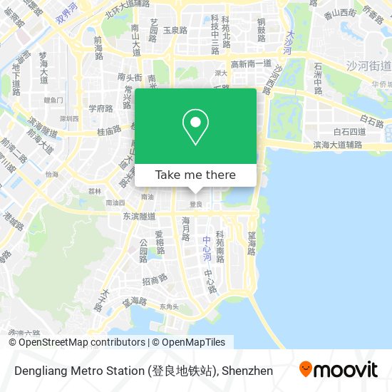 Dengliang Metro Station (登良地铁站) map