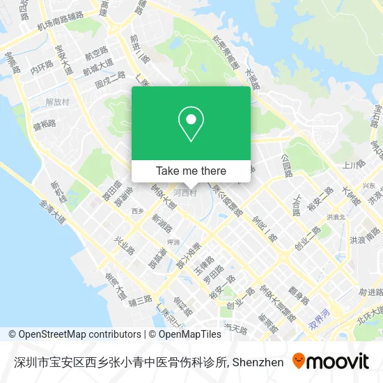 深圳市宝安区西乡张小青中医骨伤科诊所 map