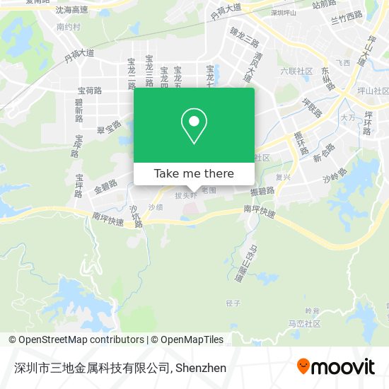 深圳市三地金属科技有限公司 map
