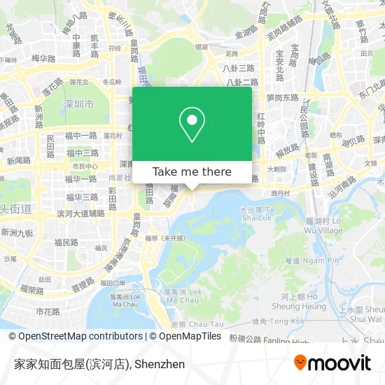 家家知面包屋(滨河店) map
