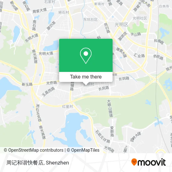周记和谐快餐店 map