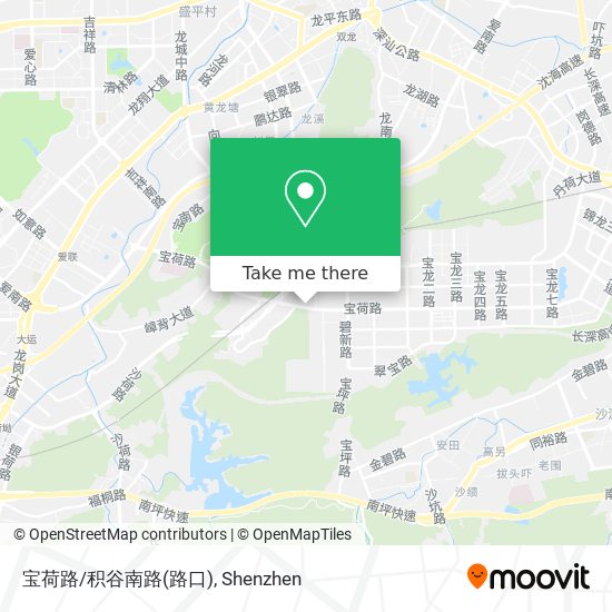 宝荷路/积谷南路(路口) map